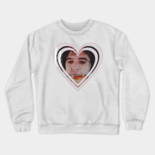 Elvis love hearts Crewneck Sweatshirt